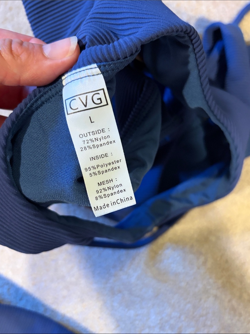 Blue CVG bra-listing is for bra inly - Picture 7 of 7